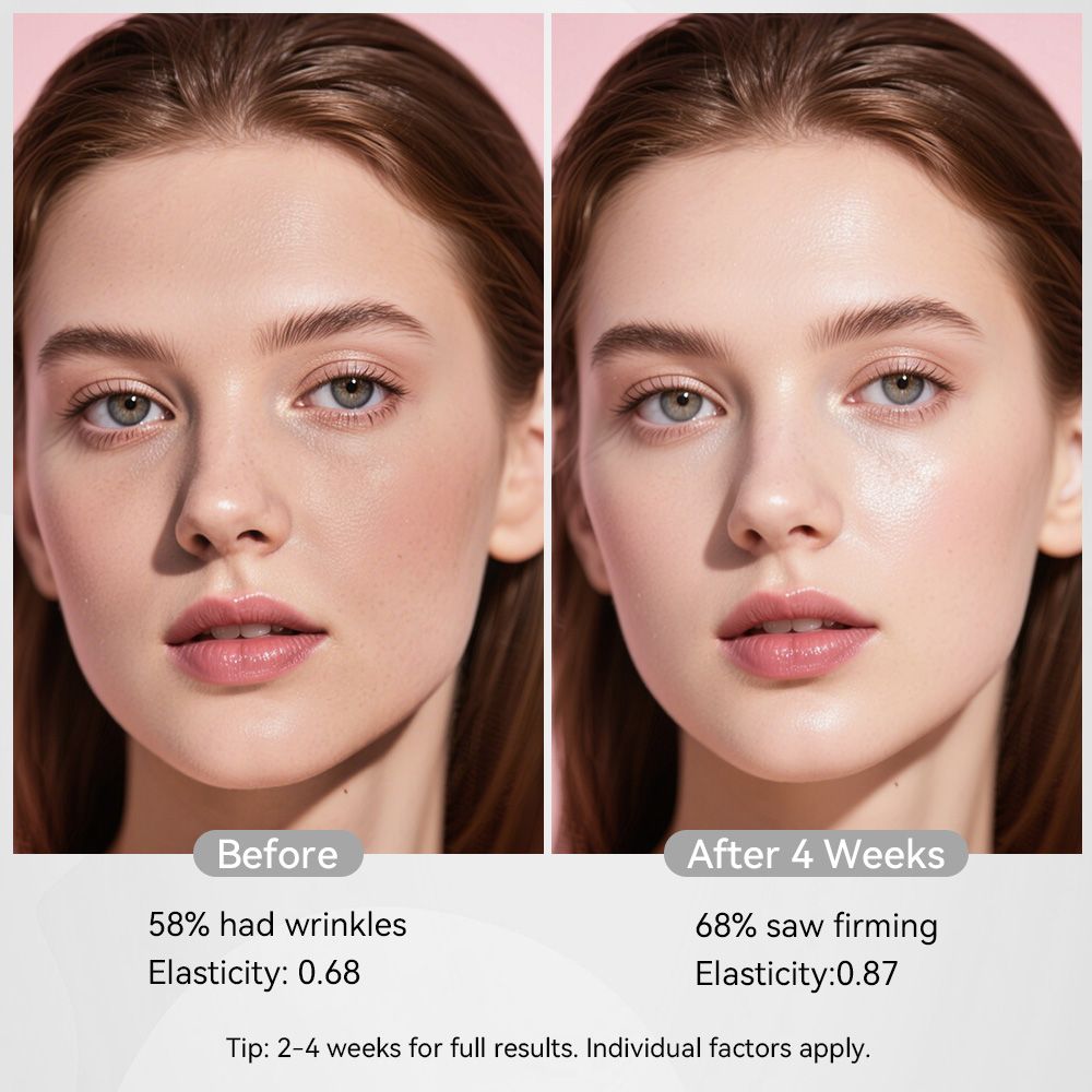 5 SHEETS/BOX Collagen Real Deep Face Masks Skincare Facial Masks for Women Skin Care Hydrating Firmness & Elasticity Support